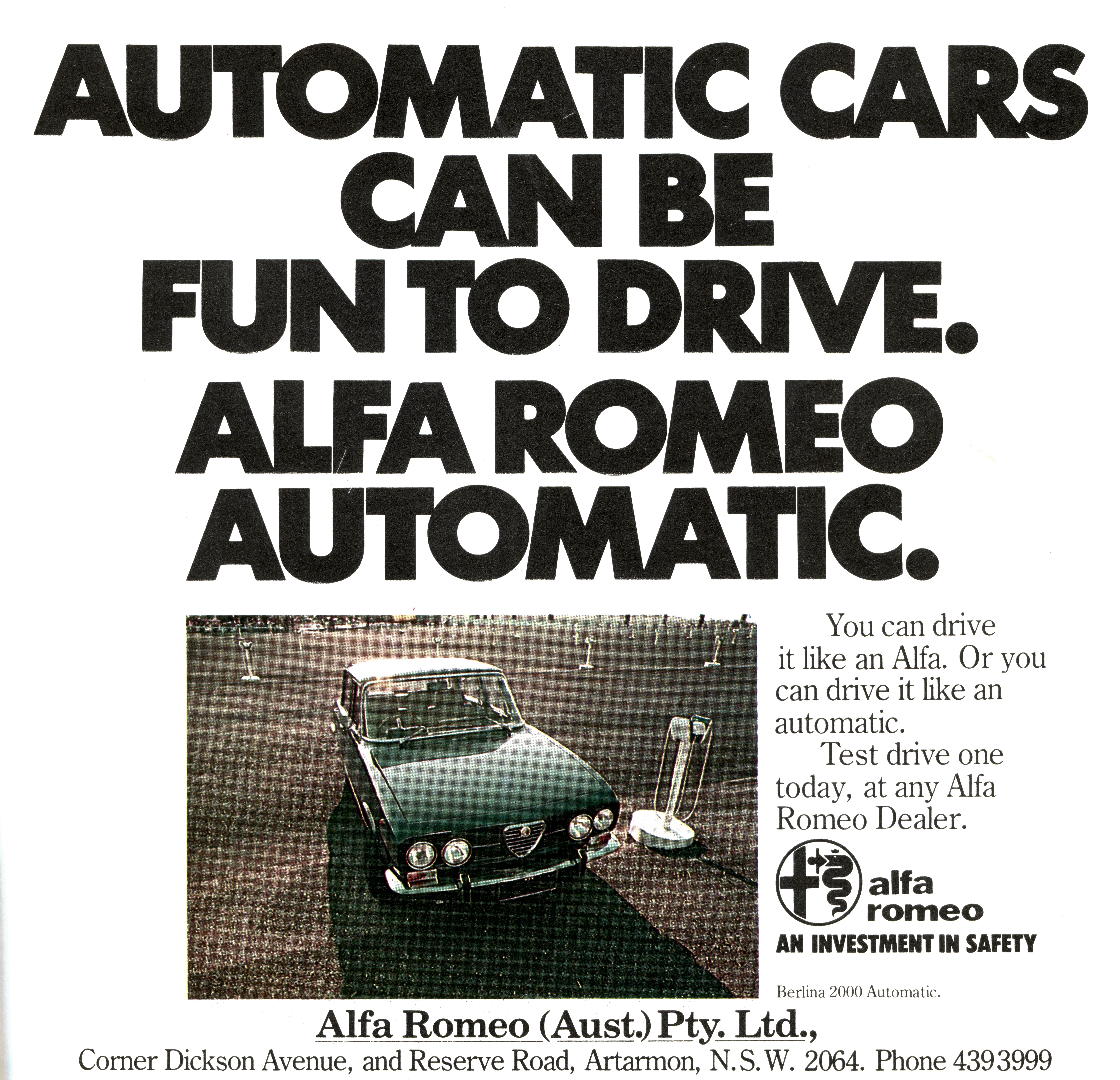 1975 Alfa Romeo - An Investment In Safety